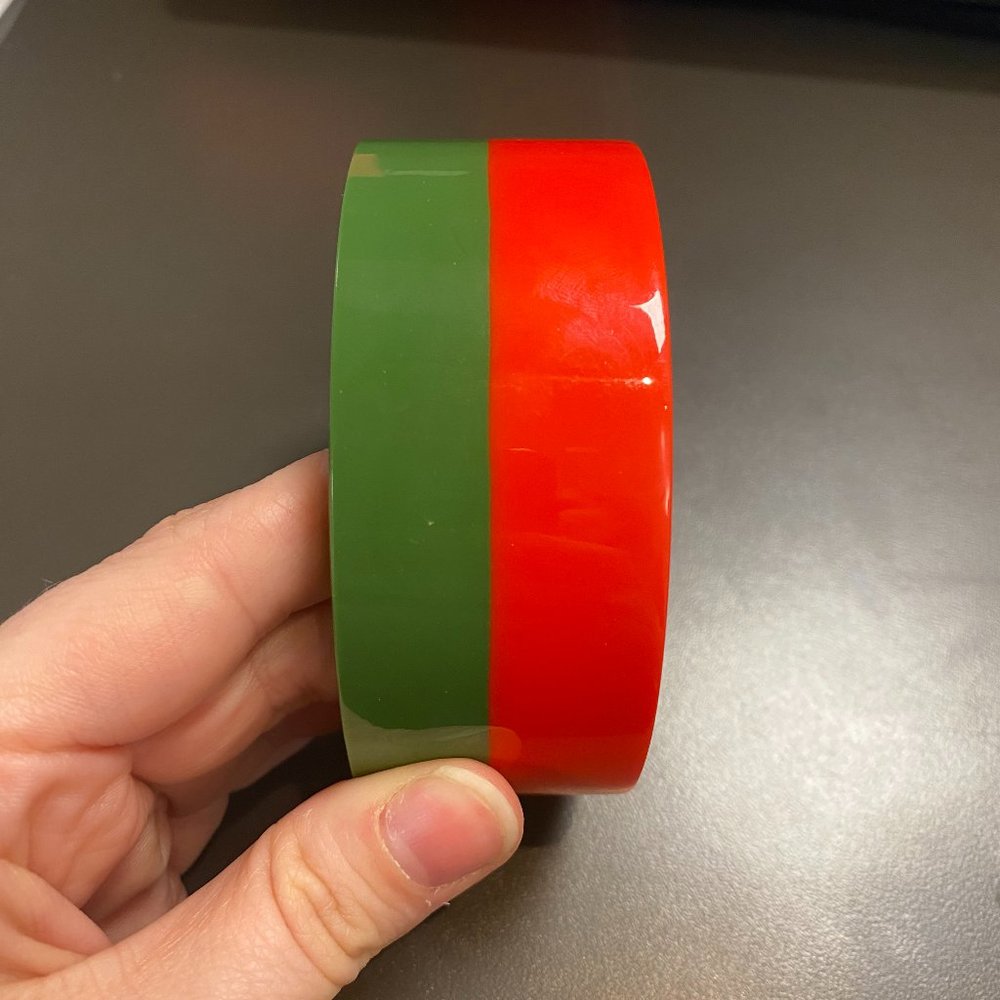KULE Two Striped Resin Bangle